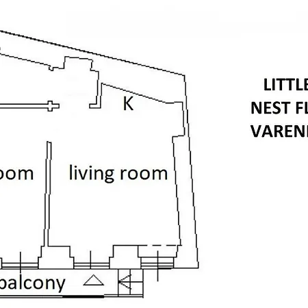 Appartement Little Nest Flat